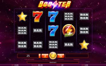 Booster slot