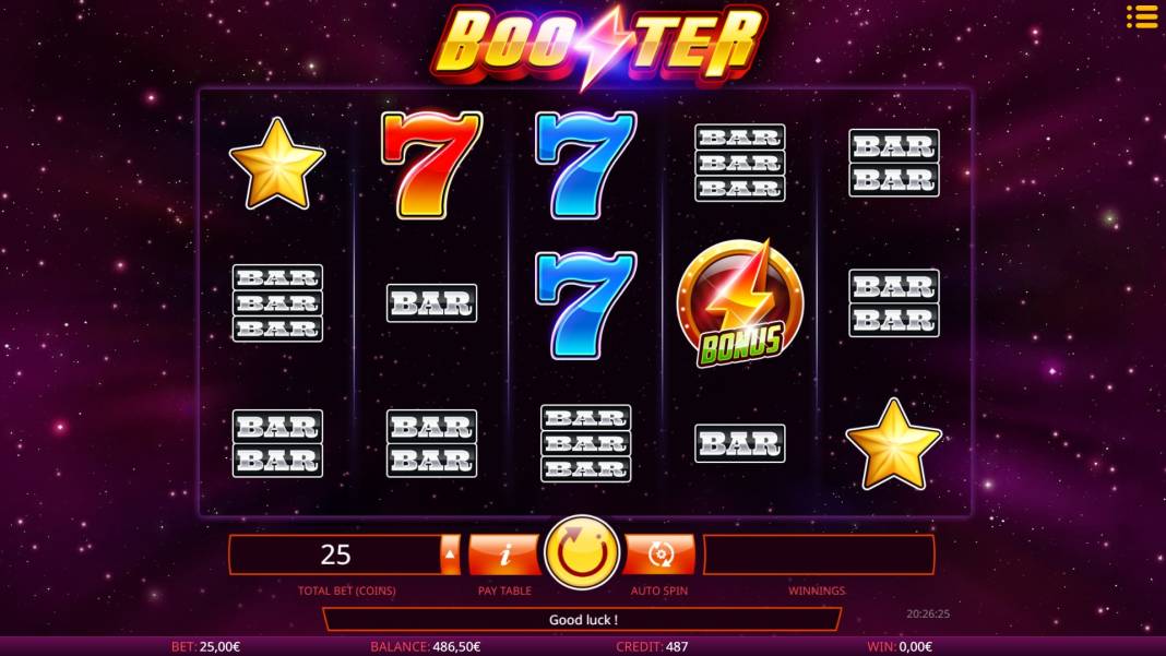 Booster slot