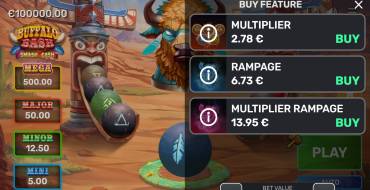 Buffalo Bash: Unique features