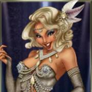 Burlesque Show: The girl in gray
