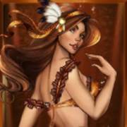 Burlesque Show: The girl in gold