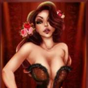 Burlesque Show: The girl in red