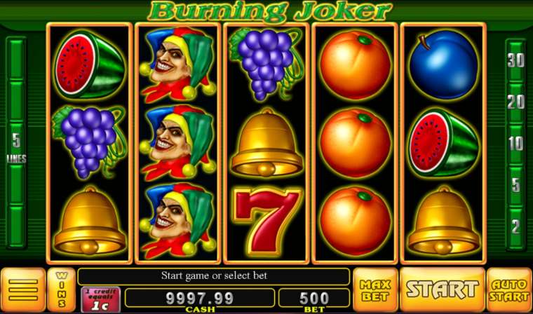 Play Burning Joker slot