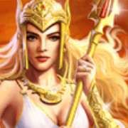 Athena symbol in 2 Gods: Zeux VS Thor slot