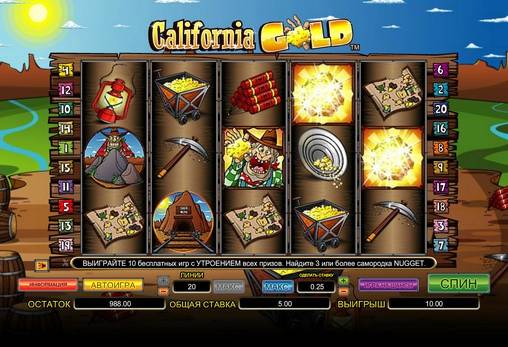 California Gold slot