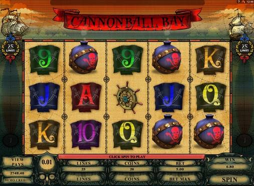 Cannonball Bay slot