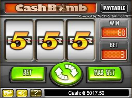Cash Bomb slot