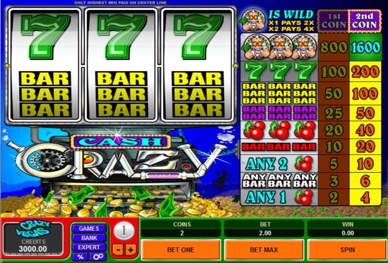 Play Cash Crazy slot