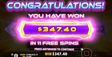 Cash Surge: Winnings