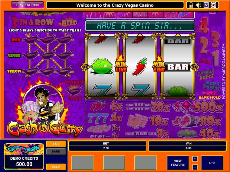 Play Cash’N'Curry slot