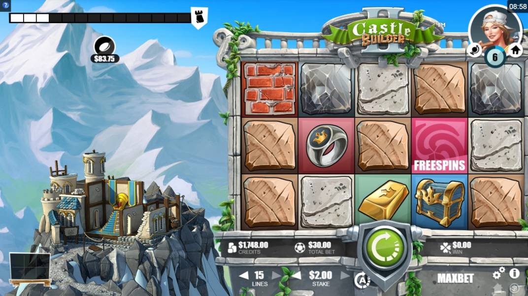 Castle Builder II slot