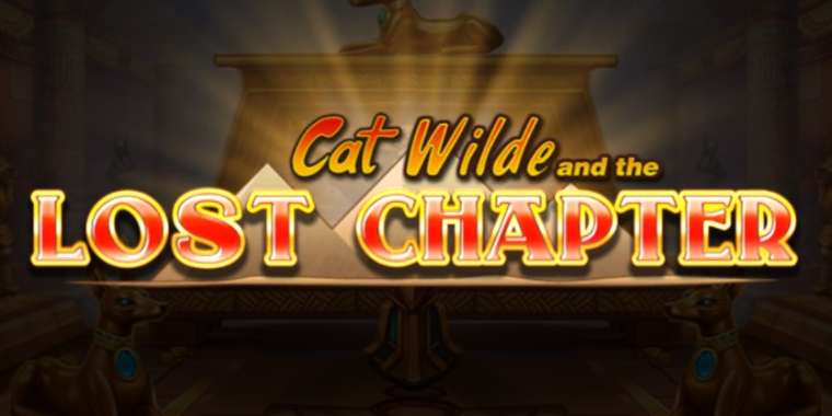 Play Cat Wilde and the Lost Chapter slot