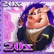 20x symbol in Piggy Bank Bills slot