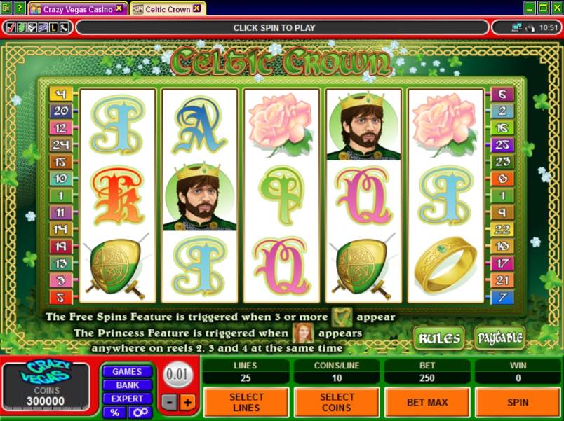 Celtic Crown slot