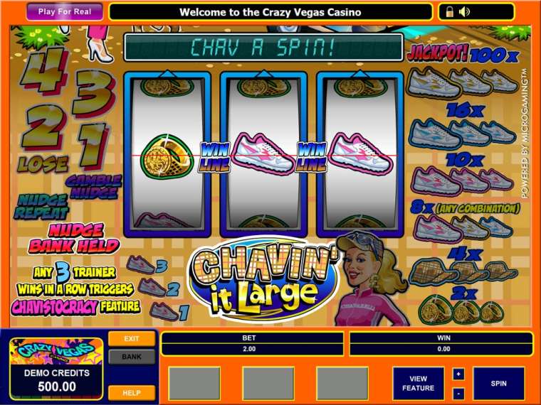 Play Chavin’ it large slot