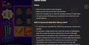 CherryPop Deluxe: Rules