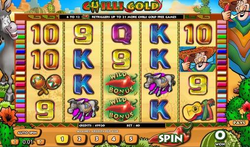 Chilli Gold slot