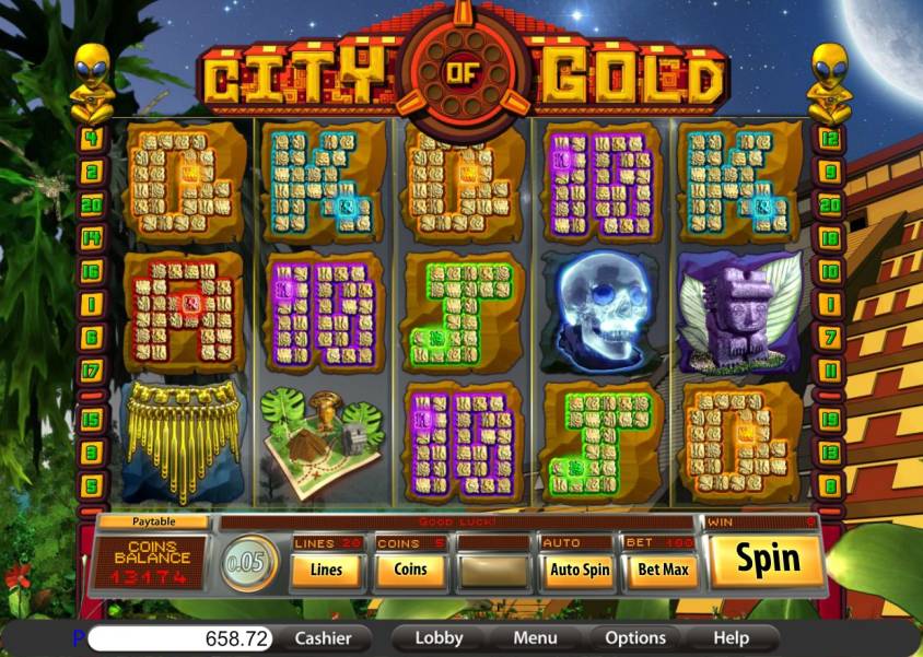 City of Gold slot