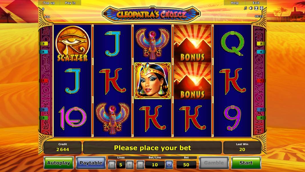 Cleopatra’s Choice slot