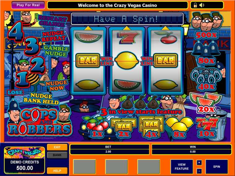 Play Cops And Robbers slot