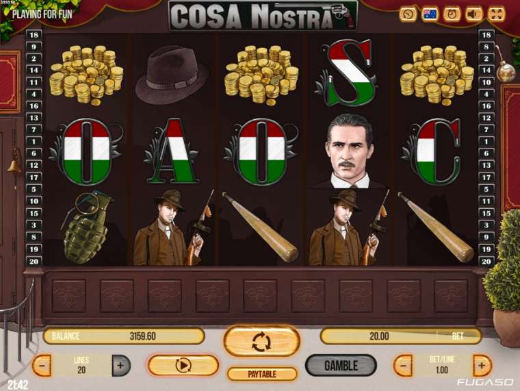 Play Cosa Nostra slot