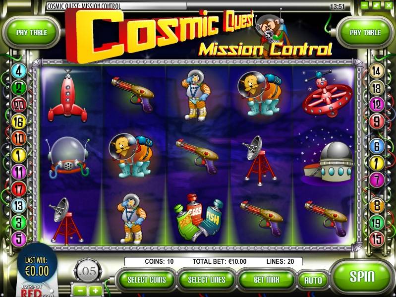 Cosmic Quest: Mission Control slot