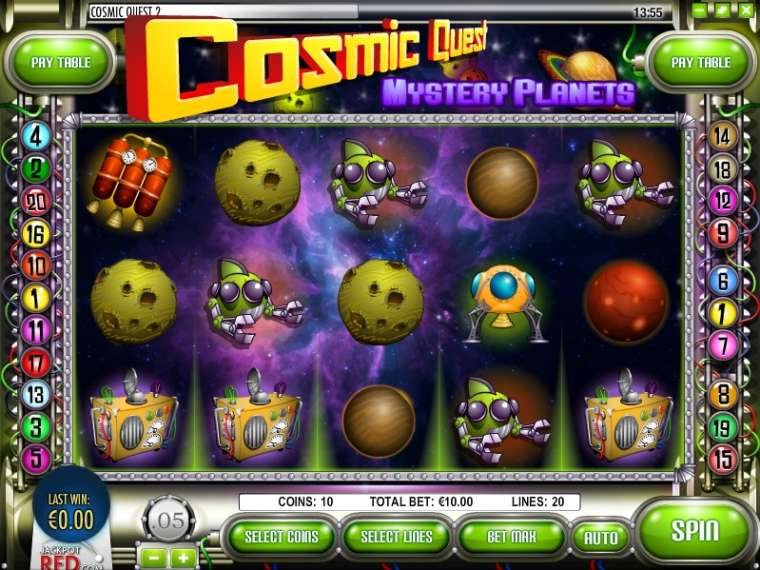 Play Cosmic Quest: Mystery Planets slot