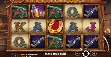 Cowboy's Gold: Slot machine