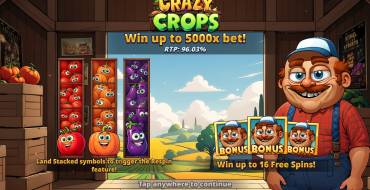 Crazy Crops: Unique features