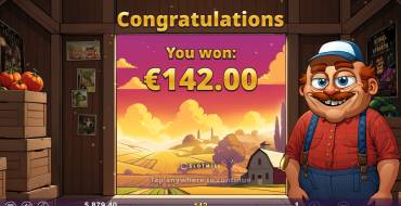 Crazy Crops: Winnings