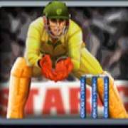 A player in a yellow uniform symbol in Cricket Star slot Cricket Star: A player in a yellow uniform
