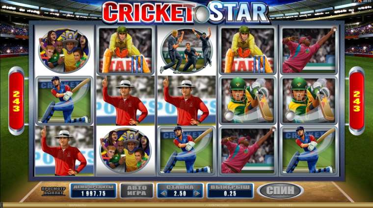 Play Cricket Star slot
