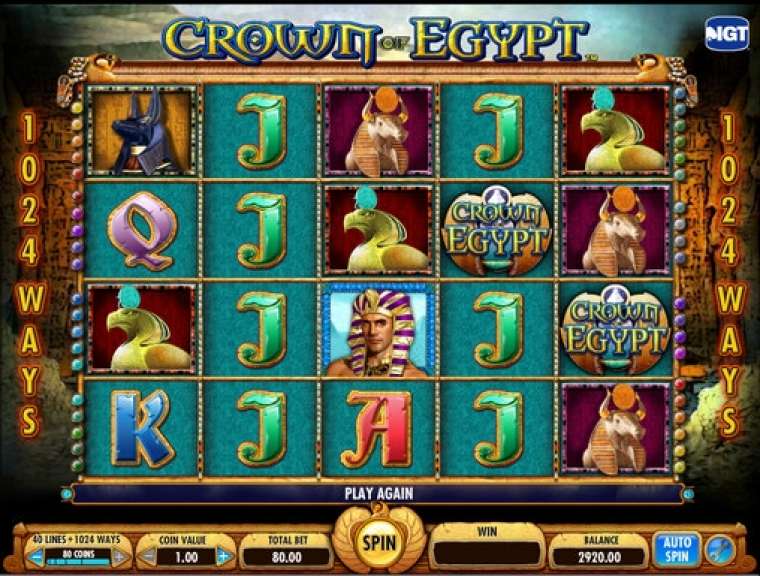 Play Crown of Egypt slot