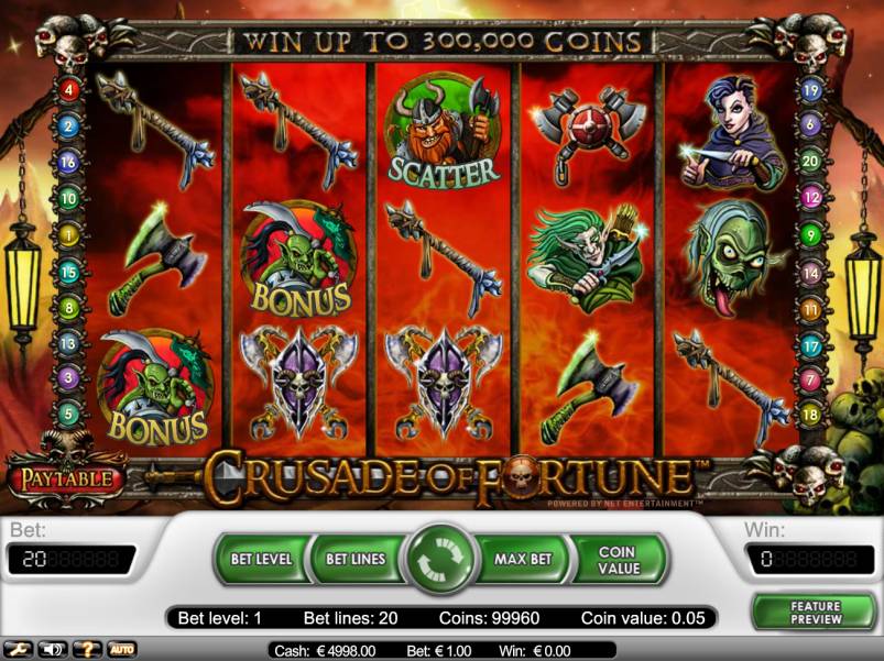 Crusade of Fortune slot