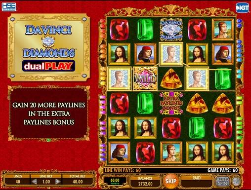 Da Vinci Diamonds – Dual Play  slot