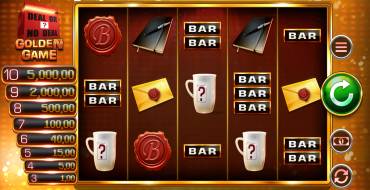 Deal or No Deal: Golden Game: Slot machine