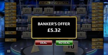 Deal or No Deal Playzido: Unique features