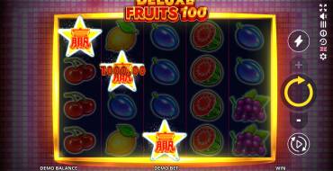 Deluxe Fruits 100: Bonus games