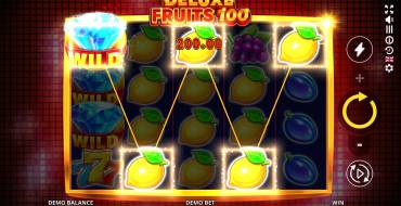 Deluxe Fruits 100: Active Lines