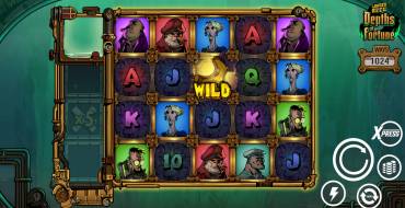 Depths of Fortune: Slot machine