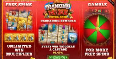 Diamond Mine Extra Gold Megaways: Slot machine