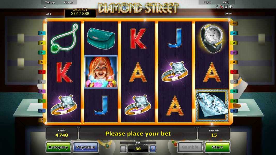 Diamond Street slot