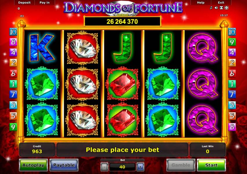 Diamonds of Fortune slot