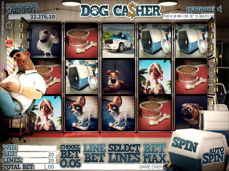 Play Dog Casher slot