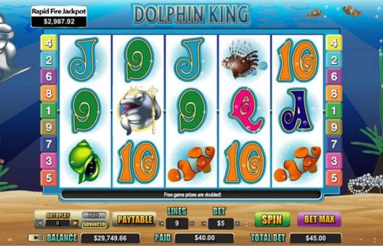 Play Dolphin King slot