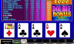 Play Double Bonus Poker