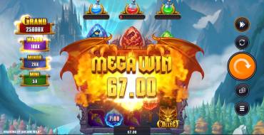 Dragons of Arcane Wild: Winnings