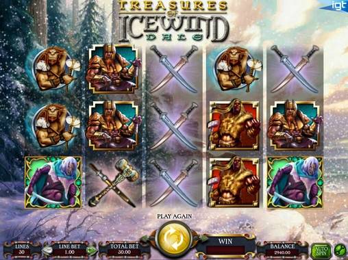 Dungeons & Dragons – Treasures of Icewind Dale slot