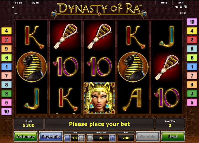 Play Dynasty of Ra slot