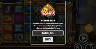 Egypt Bonus Pot: Unique features